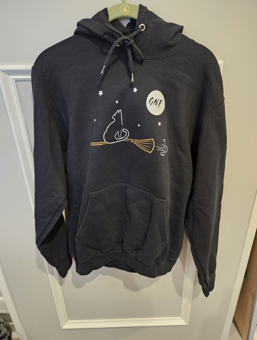 George not found streamer hoodie. Unisex size small but tag was cut out.